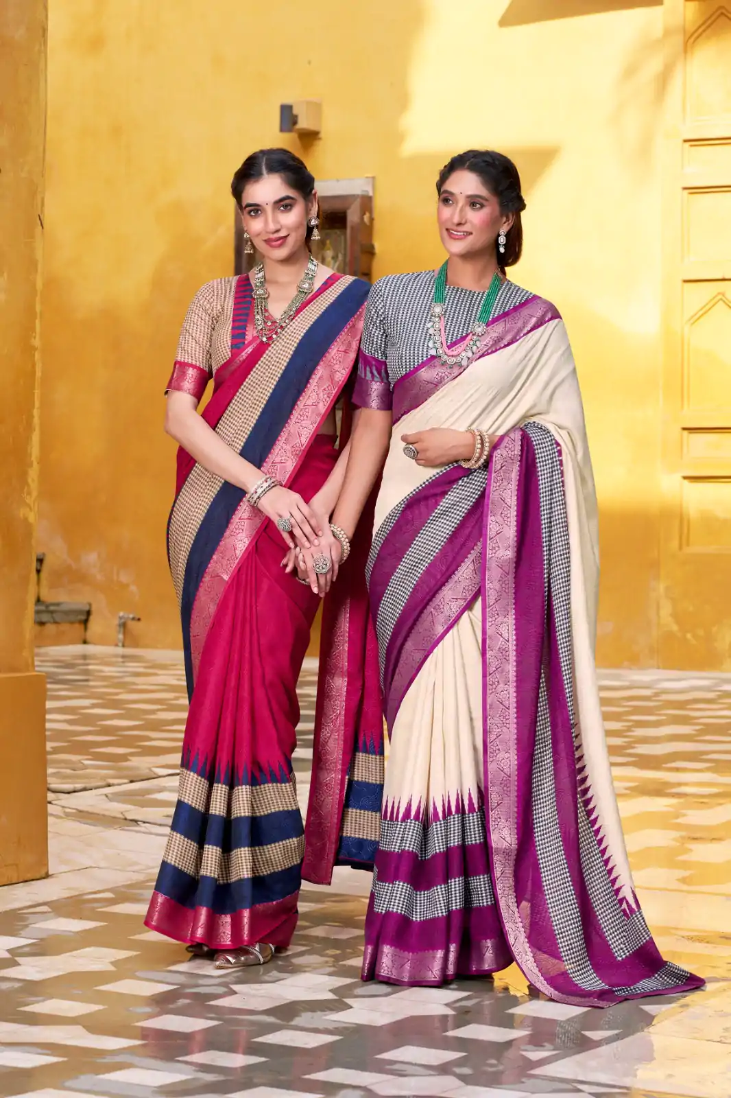 YNF 7049 Pink Color Poly Cotton Printed With Zari Weaving Work Saree Casual, Wedding, Festive, Events . Expected Delivery  4-6 Working Days @1699/- only                                                                                | Sarees, Bollywood Sarees, Creative Sarees, Designer Sarees, Embroidered Sarees, Ethnic Saree, Modern Digital sarees, Party Wear Sarees