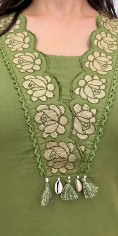 BE 385 Pista Color Rayon Slub Cotton Embroidery Wor Salwar Suit Casual, Wedding, Festive, Events . Expected Delivery  4-6 Working Days @1899/- only      | Jump Suits, Salwar suit, Casual Suits, Creative suits, Designer Suits, Palazzo Suits, Party Wear Suits, Patiala Suits, Straight Suits