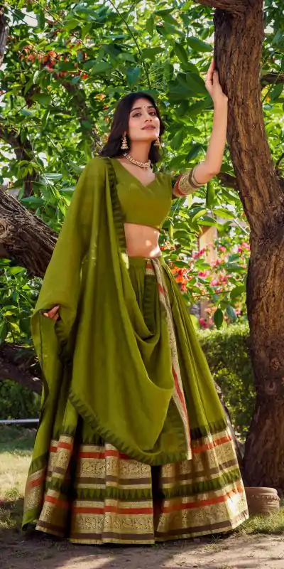 LNB 1902 Red Color Chanderi Plain With Zari Weaving Work Lehenga Choli Wedding, Party, Festive, Events Etc. Delivery 4-6 Working Days Rs 2099 | Lehenga, Bollywood Lehenga, Creative Lehenga, Designer Lehenga, Embroidered Lehenga, Party Wear Lehenga