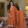 BE 385 Pista Color Rayon Slub Cotton Embroidery Wor Salwar Suit Casual, Wedding, Festive, Events . Expected Delivery  4-6 Working Days @1899/- only      | Jump Suits, Salwar suit, Casual Suits, Creative suits, Designer Suits, Palazzo Suits, Party Wear Suits, Patiala Suits, Straight Suits