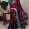 YNF 7406 Orange Color Cotton Silk Weaving Work Paithani Concept Saree Casual, Wedding, Festive, Events . Expected Delivery  4-6 Working Days @1449/- only                                                                                | Sarees, Bollywood Sarees, Creative Sarees, Designer Sarees, Embroidered Sarees, Ethnic Saree, Modern Digital sarees, Party Wear Sarees