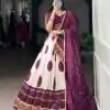 LNB 1736 Wine Color Tasar Silk Bandhej Print And Gamthi Work Lehenga Choli Wedding, Party, Festive, Events Etc. Delivery 4-6 Working Days Rs 3499 | Lehenga, Bollywood Lehenga, Creative Lehenga, Designer Lehenga, Embroidered Lehenga, Party Wear Lehenga