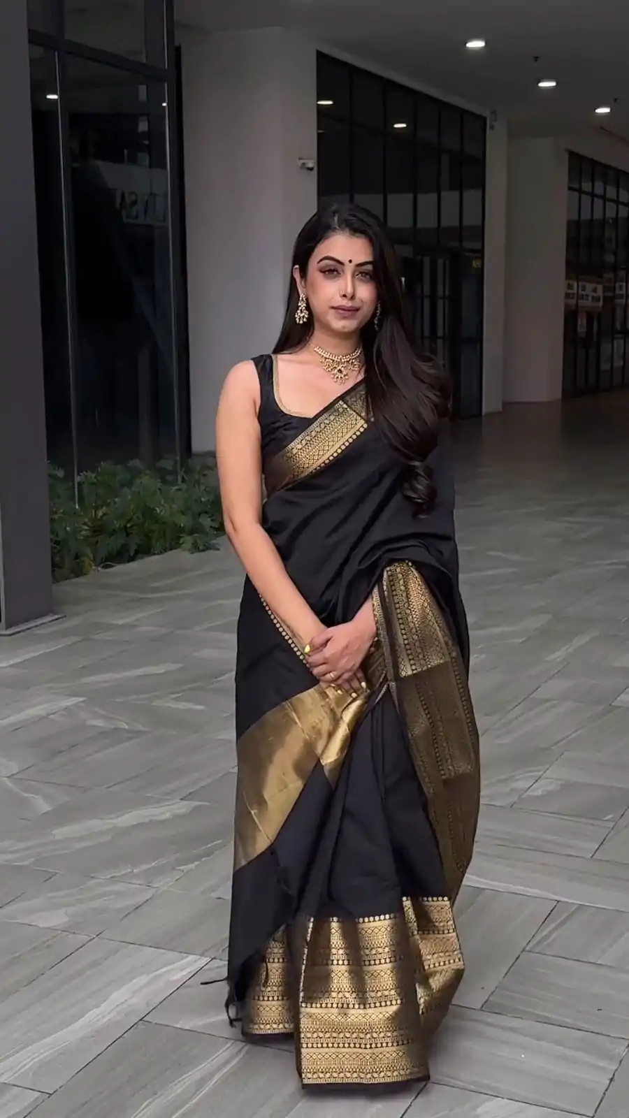 KP 5095 Black Color Jacquard With Designer Work All Over Saree . Exclusive Offer ₹1344. Delivery 4-6 Working Days. Shop now. | Sarees, Bollywood Sarees, Creative Sarees, Designer Sarees, Embroidered Sarees, Ethnic Saree, Modern Digital sarees, Party Wear Sarees