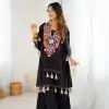 SRK 5286 Black in Khadi Cotton Mirror Work & Embroidery Work Salwar Suit . Now at just ₹2099. Delivery 4-6 Working Days. Shop now. | Jump Suits, Salwar suit, Casual Suits, Creative suits, Designer Suits, Palazzo Suits, Party Wear Suits, Patiala Suits, Straight Suits