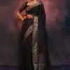 KP 6009 Black Soft Lichi Silk With Lace Border & Lace Work. Now Saree at just ₹1349. Delivery 4-6 Working Days. Shop now. | Sarees, Bollywood Sarees, Creative Sarees, Designer Sarees, Embroidered Sarees, Ethnic Saree, Modern Digital sarees, Party Wear Sarees