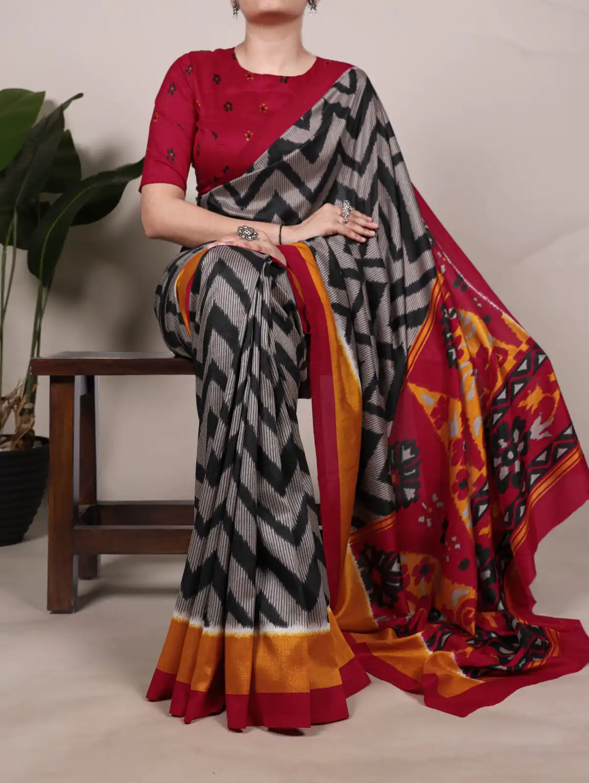 YNF 7043 Black Color Tasar Silk Printed With Designer Work Saree. Festive Deal ₹1549. Delivery 4-6 Working Days. Shop now. | Sarees, Bollywood Sarees, Creative Sarees, Designer Sarees, Embroidered Sarees, Ethnic Saree, Modern Digital sarees, Party Wear Sarees