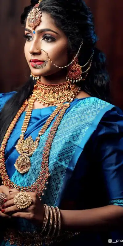 KP 2035 Blue Soft Lichi Silk Saree Perfect for Wedding, Party, Karwa Chauth, Pongal, Haldi . Available at ₹1399 only. Delivery 4-6 Working Days. | Sarees, Bollywood Sarees, Creative Sarees, Designer Sarees, Embroidered Sarees, Ethnic Saree, Modern Digital sarees, Party Wear Sarees