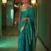 KP 5002 Firozi Soft Lichi Silk With Lace Border & Lace Work Saree . Introductory Price ₹1399. Delivery 4-6 Working Days. Shop now. | Sarees, Bollywood Sarees, Creative Sarees, Designer Sarees, Embroidered Sarees, Ethnic Saree, Modern Digital sarees, Party Wear Sarees