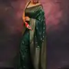 KP 6010 Green Soft Lichi Silk Jacquard Saree Perfect for Wedding, Party, Traditional Day, Family Gatherings, Sangeet . Grab it for ₹1349. Delivery 4-6 W | Sarees, Bollywood Sarees, Creative Sarees, Designer Sarees, Embroidered Sarees, Ethnic Saree, Modern Digital sarees, Party Wear Sarees