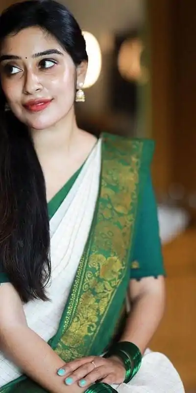 KP 3025 Green Soft Lichi Silk Saree Perfect for Wedding, Party, Baby Shower, Onam, Durga Puja . Available at ₹1449 only. Delivery 4-6 Working Days. | Sarees, Bollywood Sarees, Creative Sarees, Designer Sarees, Embroidered Sarees, Ethnic Saree, Modern Digital sarees, Party Wear Sarees