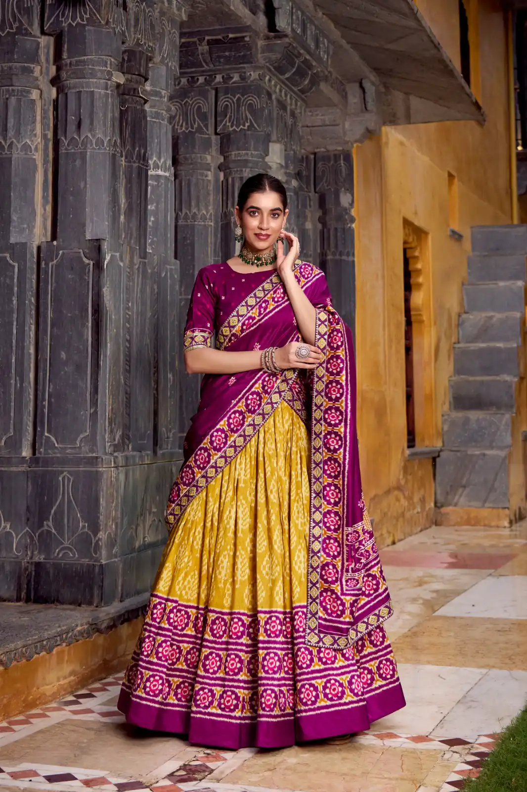 LNB 1246 Mustard Tasar Silk Lehenga Choli Perfect for Wedding, Party, Lohri, Haldi, Baisakhi – . Now at just ₹2649. Delivery 4-6 Working Days. Shop | Lehenga, Bollywood Lehenga, Creative Lehenga, Designer Lehenga, Embroidered Lehenga, Party Wear Lehenga