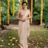 KP 4040 Off White Soft Lichi Silk Saree Perfect for Wedding, Party, Ethnic Day, Raksha Bandhan, Temple Visit Exclusive Offer ₹1299. Delivery 4-6 Working D | Sarees, Bollywood Sarees, Creative Sarees, Designer Sarees, Embroidered Sarees, Ethnic Saree, Modern Digital sarees, Party Wear Sarees
