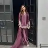 ZSR 3125 Onion Natural Crepp Silk With Embroidery Sequence Work Salwar Suit Perfect for Wedding, Party, Housewarming, Eid, Festival Celebrations | Jump Suits, Tops & Bottoms, Track Suits, Salwar suit, Casual Suits, Creative suits, Designer Suits, Palazzo Suits, Party Wear Suits, Patiala Suits, Straight Suits, Trendy Wear