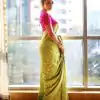 KP 5005 Parrot Green Soft Lichi Silk Cloth. Saree with Lace Border & Lace Work. Get it for ₹1399. Delivery 4-6 Working Days. Shop now. | Sarees, Bollywood Sarees, Creative Sarees, Designer Sarees, Embroidered Sarees, Ethnic Saree, Modern Digital sarees, Party Wear Sarees