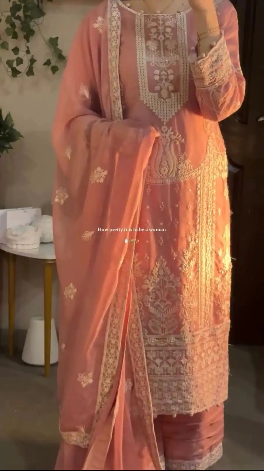 LG 2003 Peach Georgette Embroidery Work Salwar Suit in Wedding, Party, Festive, Events, . Exclusive Offer ₹2099. Delivery 4-6 Working Days. Shop now. | Jump Suits, Tops & Bottoms, Track Suits, Salwar suit, Casual Suits, Creative suits, Designer Suits, Palazzo Suits, Party Wear Suits, Patiala Suits, Straight Suits, Trendy Wear