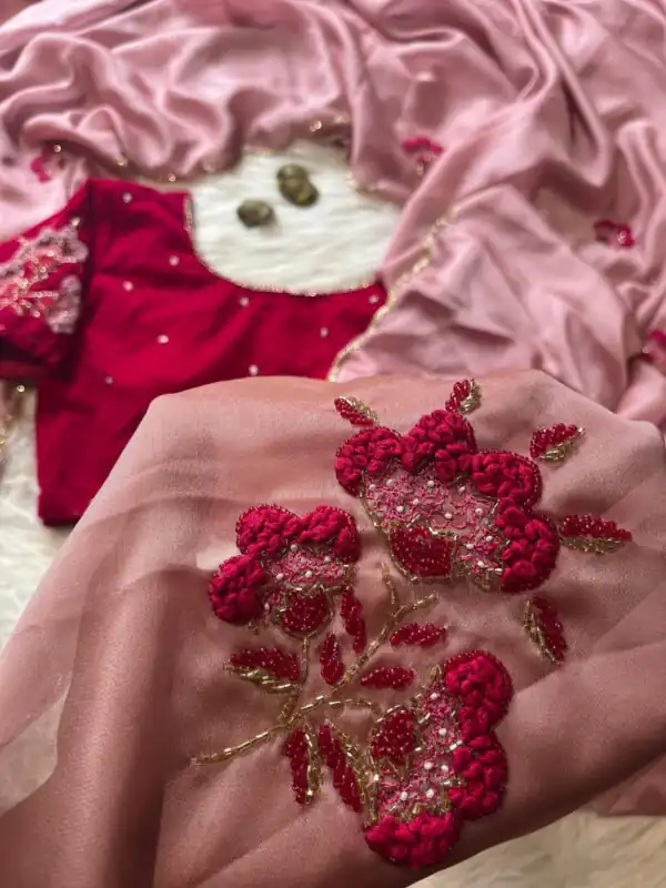 AC AZAELEA Pink Rangoli Silk Lace Work & Resham Work Saree with . Exclusive Offer ₹2549. Delivery 4-6 Working Days. Shop now. | Sarees, Bollywood Sarees, Creative Sarees, Designer Sarees, Embroidered Sarees, Ethnic Saree, Modern Digital sarees, Party Wear Sarees