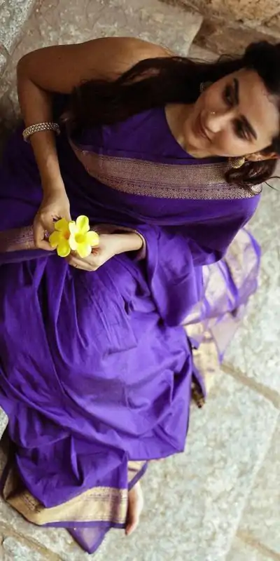 KP 6031 Purple Soft Lichi Silk Cloth Saree with Designer Work. Affordable Price ₹1349. Delivery 4-6 Working Days. Shop now. | Sarees, Bollywood Sarees, Creative Sarees, Designer Sarees, Embroidered Sarees, Ethnic Saree, Modern Digital sarees, Party Wear Sarees