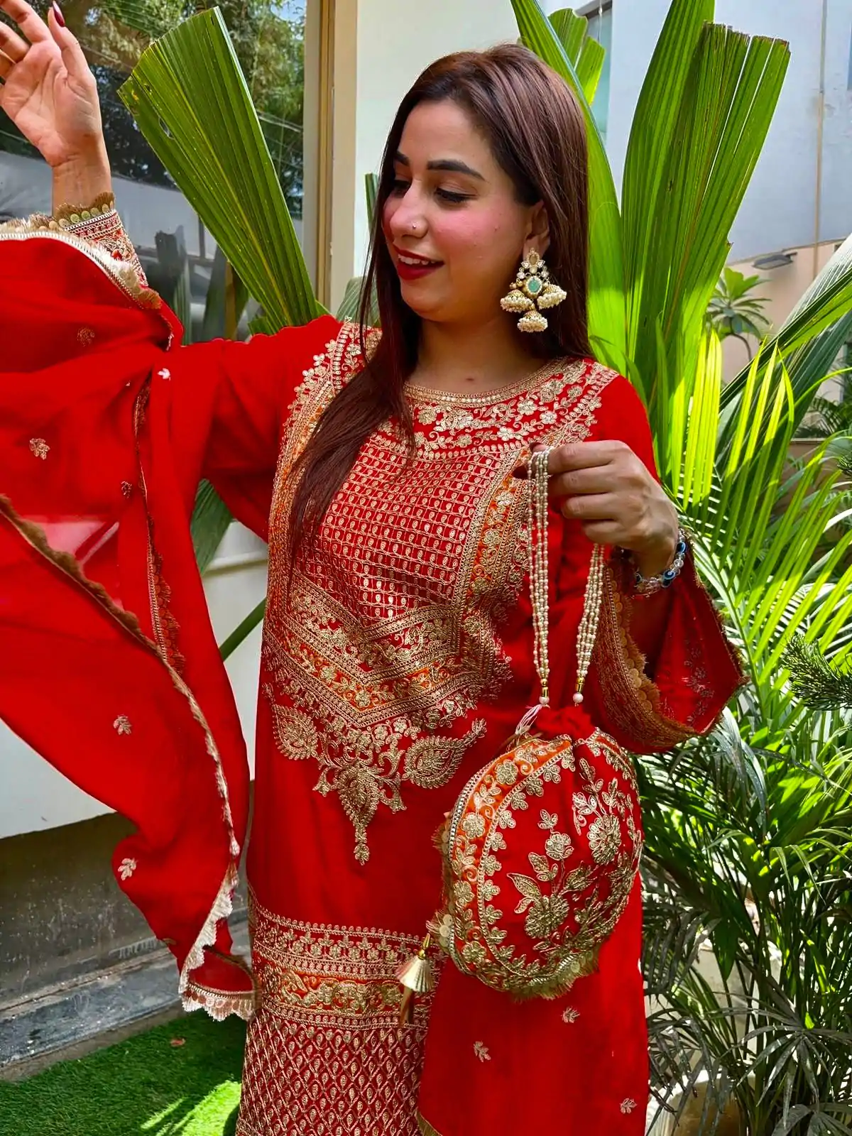 SR 1685 Red Color Heavy Faux Georgette With Embroidery Sequence Salwar Suit . Grab it for ₹2099. Delivery 4-6 Working Days. | Jump Suits, Tops & Bottoms, Track Suits, Salwar suit, Casual Suits, Creative suits, Designer Suits, Palazzo Suits, Party Wear Suits, Patiala Suits, Straight Suits, Trendy Wear