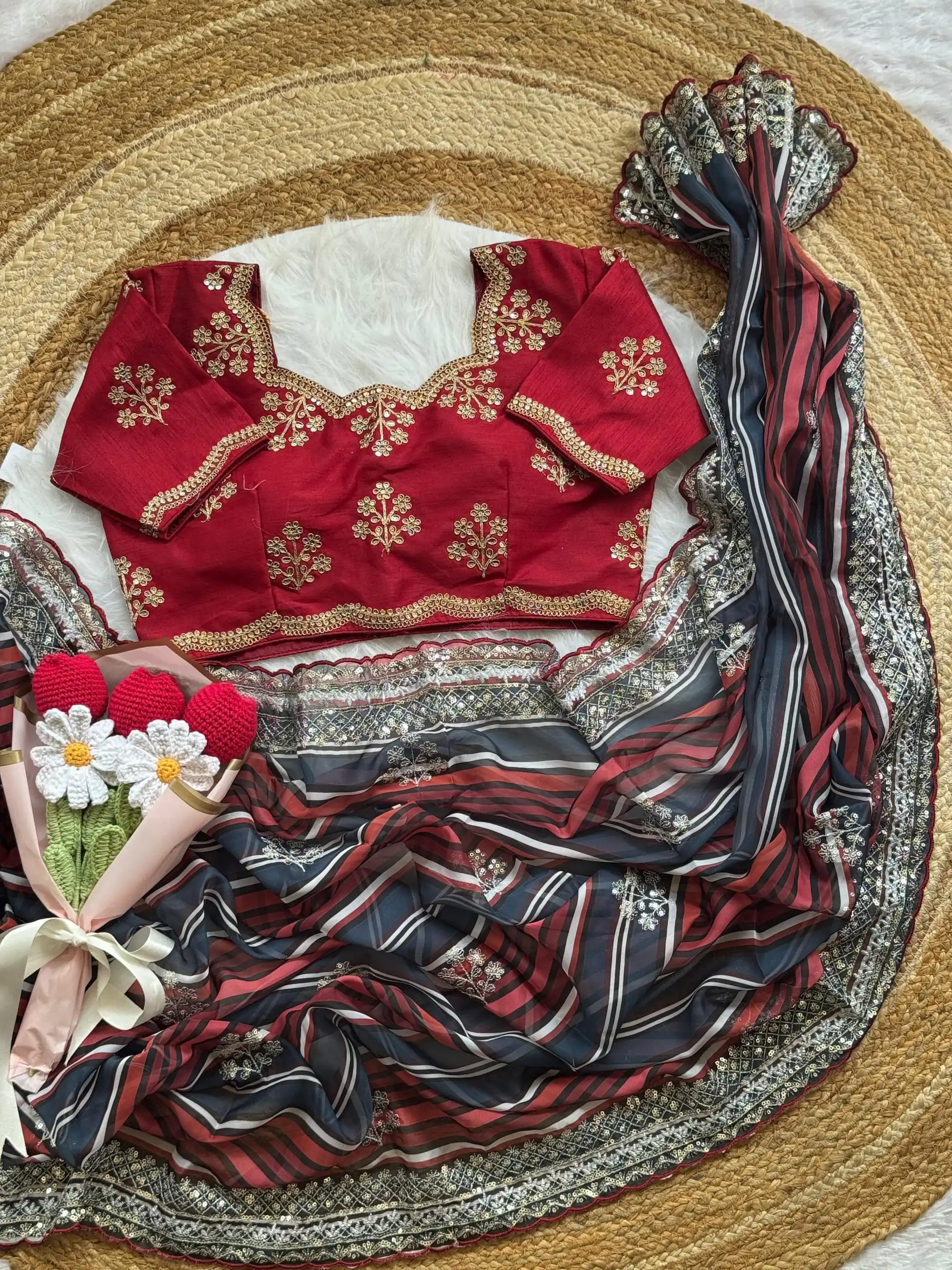 AC MIRA Red in Color Soft Organza Embroidery Work & Lace Work Saree . Get it for ₹2449. Delivery 4-6 Working Days. Shop now. | Sarees, Bollywood Sarees, Creative Sarees, Designer Sarees, Embroidered Sarees, Ethnic Saree, Modern Digital sarees, Party Wear Sarees