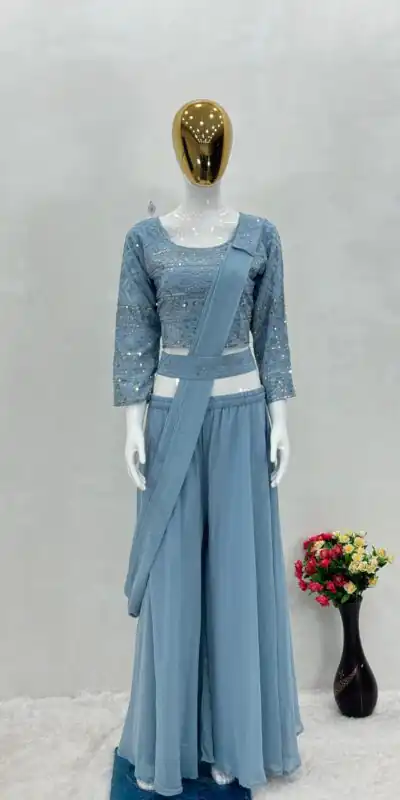 KF 1652 Teal Faux Georgette with Sequins Work Teal Salwar Suit & Embroidery Work. Available at ₹1899 only. Delivery 4-6 Working Days. Shop now. | Jump Suits, Tops & Bottoms, Track Suits, Salwar suit, Casual Suits, Creative suits, Designer Suits, Palazzo Suits, Party Wear Suits, Patiala Suits, Straight Suits, Trendy Wear