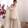 SRK 5300 White Mal Chanderi With Lace Work & Mirror Work Salwar Suit . Get it for ₹2099. Delivery 4-6 Working Days. Shop now. | Jump Suits, Tops & Bottoms, Track Suits, Salwar suit, Casual Suits, Creative suits, Designer Suits, Palazzo Suits, Party Wear Suits, Patiala Suits, Straight Suits, Trendy Wear