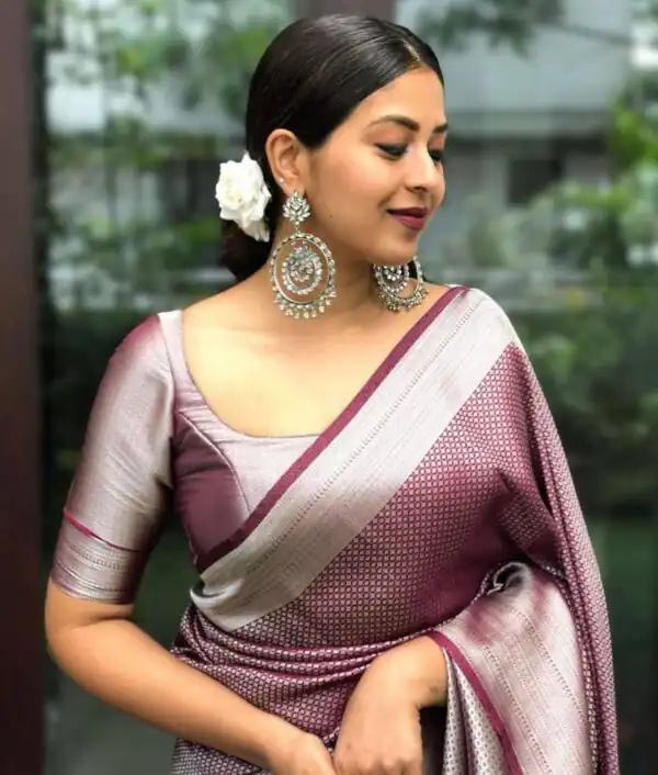 KP 4040 Wine Soft Lichi Silk Saree Perfect for Wedding, Party, Ethnic Day, Raksha Bandhan, Temple Visit – . Exclusive Offer ₹1299. Delivery 4-6 Working D | Sarees, Bollywood Sarees, Creative Sarees, Designer Sarees, Embroidered Sarees, Ethnic Saree, Modern Digital sarees, Party Wear Sarees