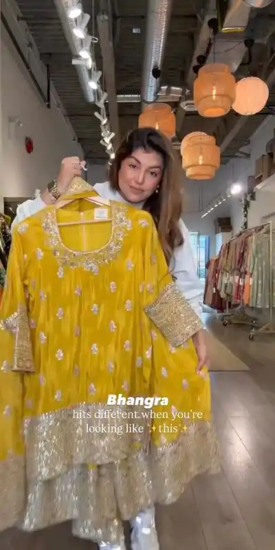 LG 2000 Yellow Chinon With Embroidery Work Salwar Suit . Wedding, Party, Festive, Events, Get it for ₹2099. Delivery 4-6 Working Days. Shop now. | Jump Suits, Tops & Bottoms, Track Suits, Salwar suit, Casual Suits, Creative suits, Designer Suits, Palazzo Suits, Party Wear Suits, Patiala Suits, Straight Suits, Trendy Wear