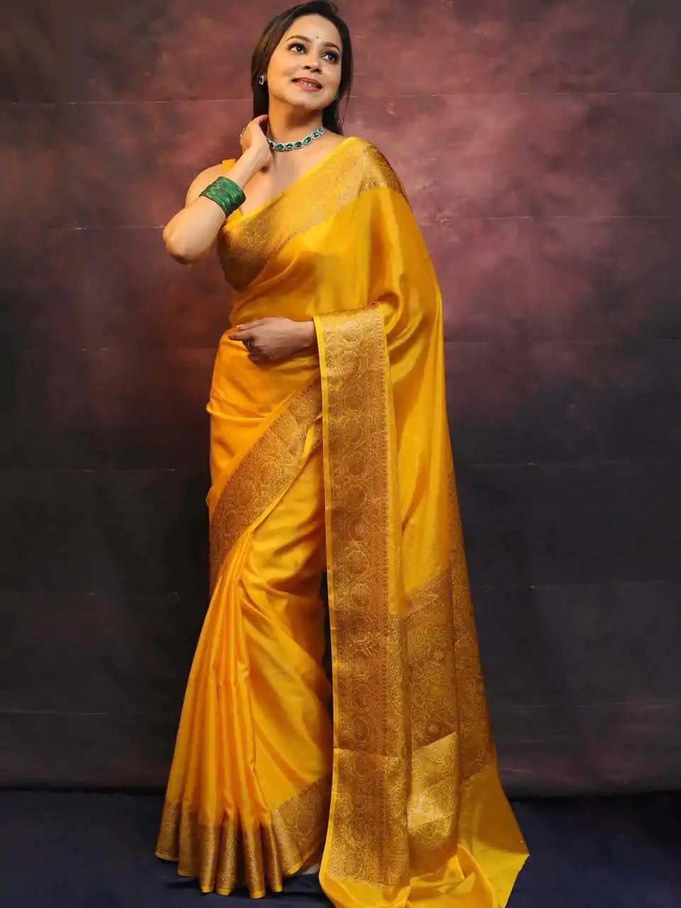 KP 6009 Yellow Soft Lichi Silk With Lace Border & Lace Work. Now Saree at just ₹1349. Delivery 4-6 Working Days. Shop now. | Sarees, Bollywood Sarees, Creative Sarees, Designer Sarees, Embroidered Sarees, Ethnic Saree, Modern Digital sarees, Party Wear Sarees