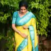 KP 3025 Yellow Soft Lichi Silk Saree Perfect for Wedding, Party, Baby Shower, Onam, Durga Puja . Available at ₹1449 only. Delivery 4-6 Working Days. | Sarees, Bollywood Sarees, Creative Sarees, Designer Sarees, Embroidered Sarees, Ethnic Saree, Modern Digital sarees, Party Wear Sarees