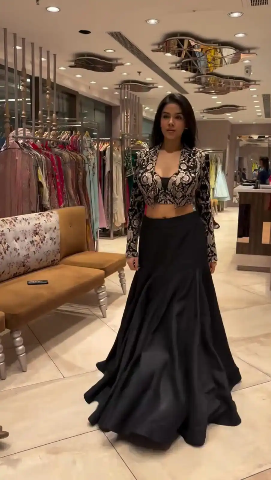RTC 6488 Black Color Tapeta Silk Thread With Sequence Lehenga Choli Casual, Wedding, Party, Festive, Events Etc.4-6 Working Days @2149/- Only | Lehenga, Bollywood Lehenga, Creative Lehenga, Designer Lehenga, Embroidered Lehenga, Party Wear Lehenga