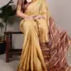 YNF 7408 Cream Color Poly Cotton Saree With Zari Work. Wedding, Party, Festive, Events, Affordable Price ₹1399. Delivery 4-6 Working Days. Shop now. | Sarees, Bollywood Sarees, Creative Sarees, Designer Sarees, Embroidered Sarees, Ethnic Saree, Modern Digital sarees, Party Wear Sarees
