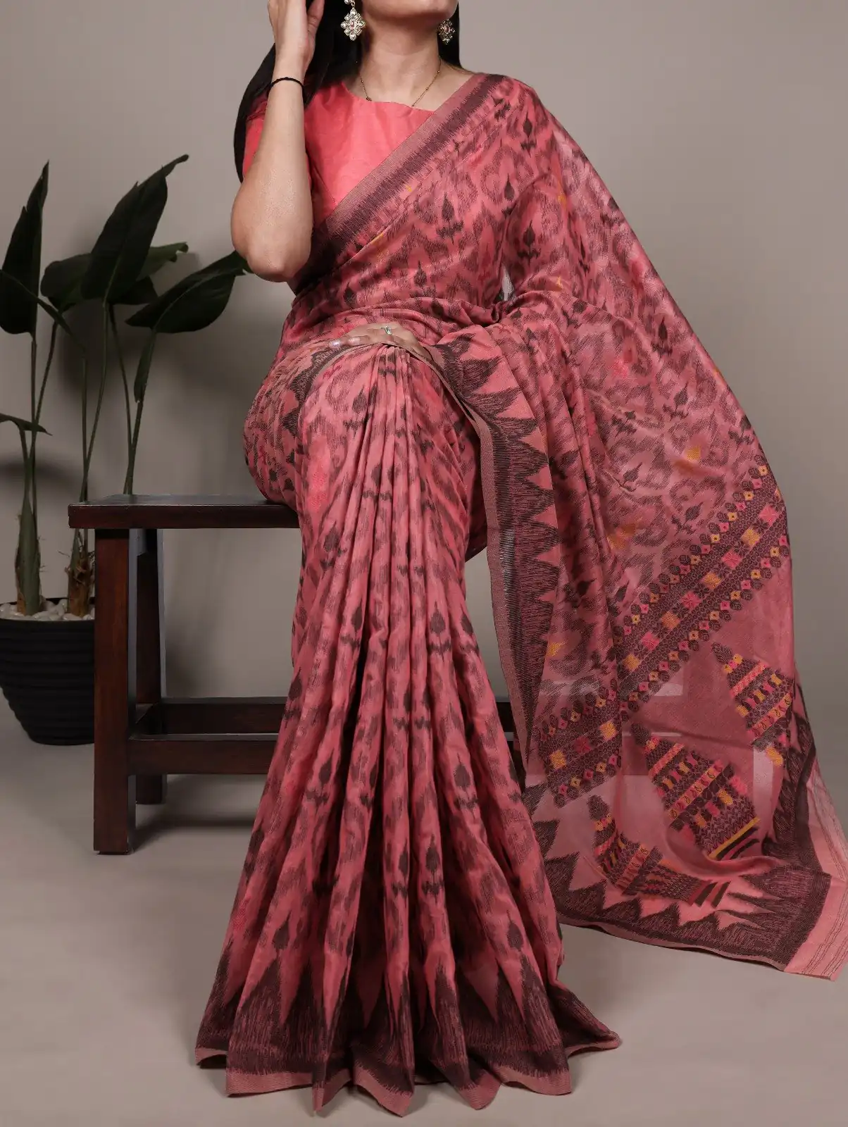 YNF 7414 Peach Poly Cotton Saree Thread Weaving Work Designer Work. Get it for ₹1549. Delivery 4-6 Working Days. Shop now. | Sarees, Bollywood Sarees, Creative Sarees, Designer Sarees, Embroidered Sarees, Ethnic Saree, Modern Digital sarees, Party Wear Sarees