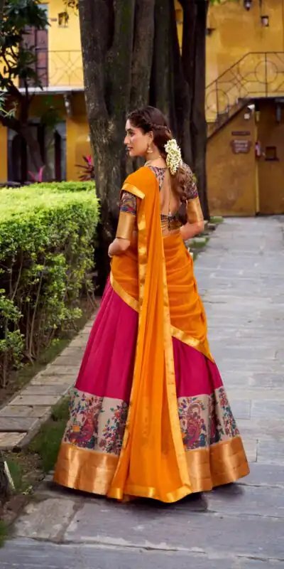 LNB 1244 Pink in Aastha Silk Lace Work & Zari Work Lehenga Choli. Grab it for ₹1349. Delivery 4-6 Working Days. Shop now. | Lehenga, Bollywood Lehenga, Creative Lehenga, Designer Lehenga, Embroidered Lehenga, Party Wear Lehenga