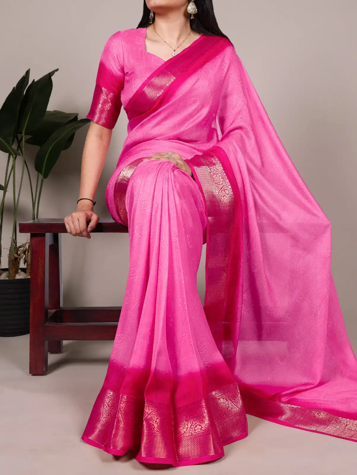 YNF 7910 Pink in Color Marsh Mello Zari Work Saree . Wedding, Party, Festive Festive Deal ₹1449. Delivery 4-6 Working Days. Shop now. | Sarees, Bollywood Sarees, Creative Sarees, Designer Sarees, Embroidered Sarees, Ethnic Saree, Modern Digital sarees, Party Wear Sarees