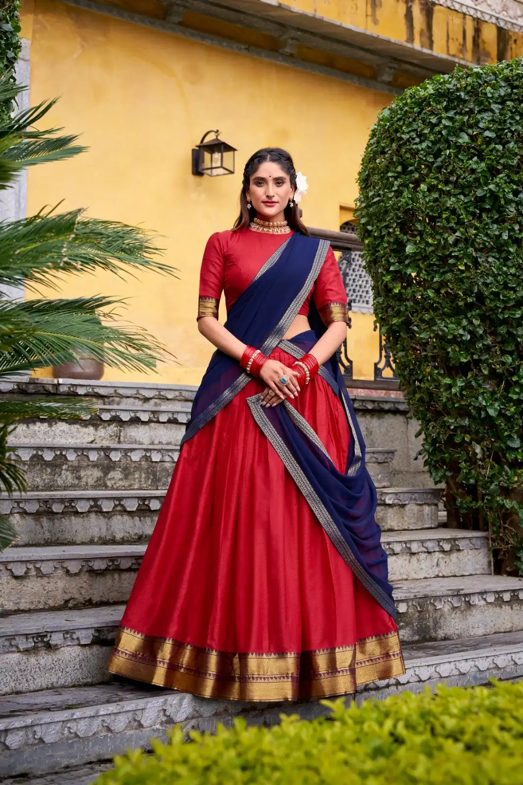 LNB 2029 Red Poly Cotton Lehenga Choli Perfect for Wedding, Party, Bridal Wear, Sangeet, Baisakhi –. Affordable Price ₹1899. Delivery 4-6 Working Days. | Lehenga, Bollywood Lehenga, Creative Lehenga, Designer Lehenga, Embroidered Lehenga, Party Wear Lehenga