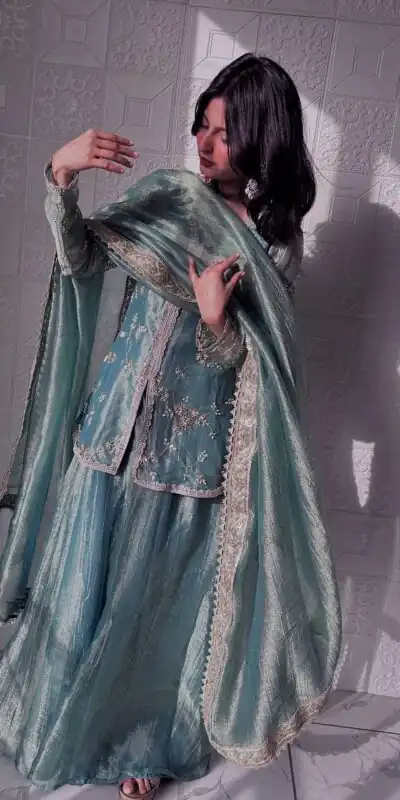 BT 5009 Sky Blue Fandy Silk Salwar Suit Perfect for Wedding, Party, Bridal Wear, Family Gatherings, Engagement – . Exclusive Offer ₹2499. Delivery | Jump Suits, Tops & Bottoms, Track Suits, Salwar suit, Casual Suits, Creative suits, Designer Suits, Palazzo Suits, Party Wear Suits, Patiala Suits, Straight Suits, Trendy Wear