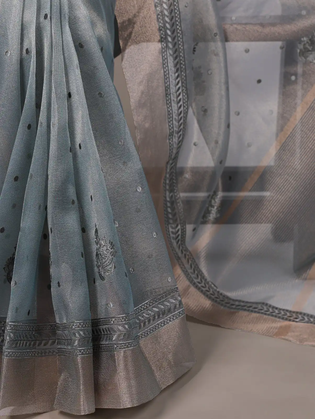 YNF 7402 Sky Blue Color Poly Shimmer Saree with Embroidery Work. Wedding, Party, Festive Festive Deal ₹2499. Delivery 4-6 Working Days. Shop now. | Sarees, Bollywood Sarees, Creative Sarees, Designer Sarees, Embroidered Sarees, Ethnic Saree, Modern Digital sarees, Party Wear Sarees