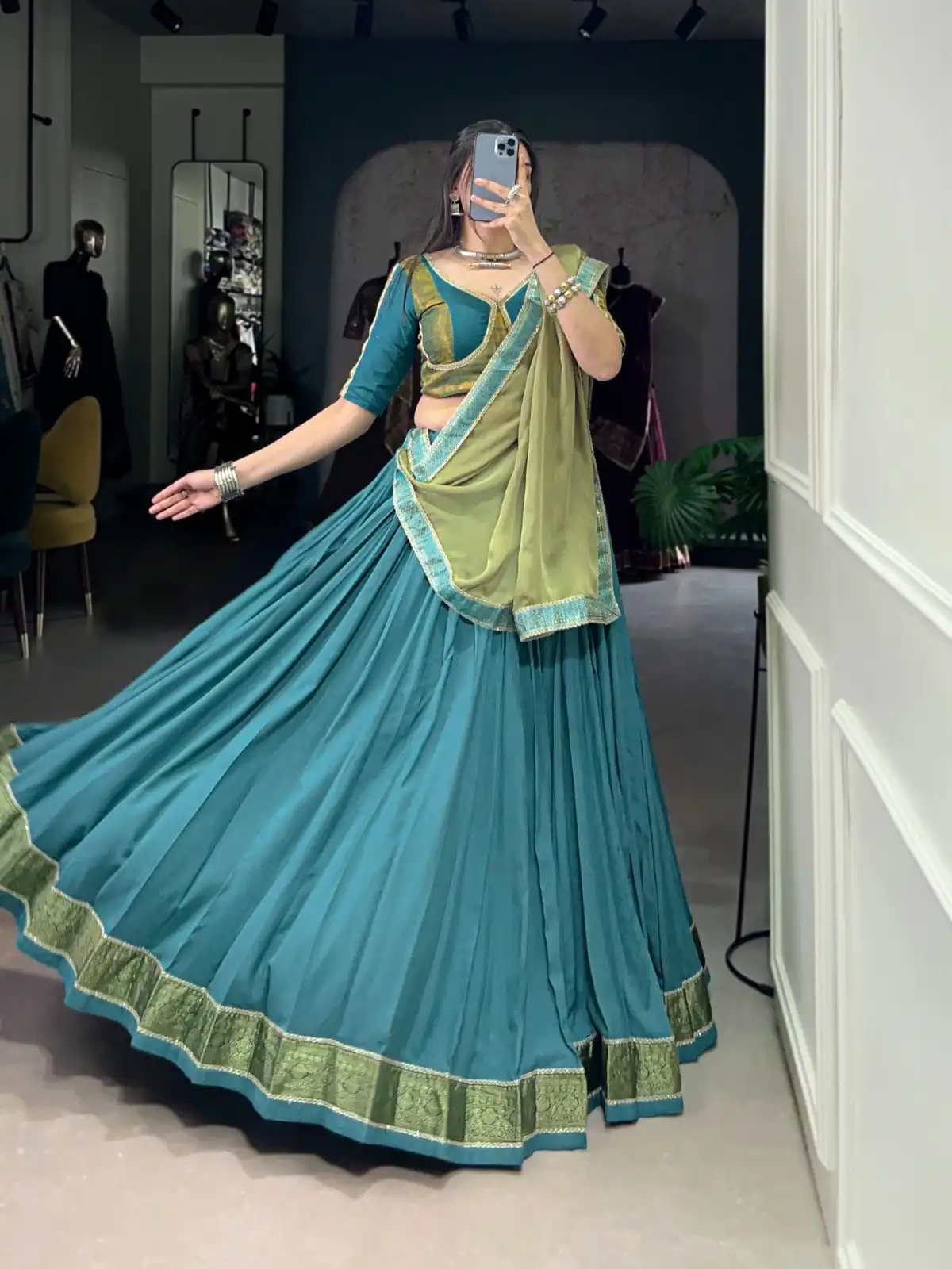 LNB 1608 Teal in Pure Rayon Zari Work & Lace Work Lehenga Choli . Special Price ₹2999. Delivery 4-6 Working Days. Shop now. | Lehenga, Bollywood Lehenga, Creative Lehenga, Designer Lehenga, Embroidered Lehenga, Party Wear Lehenga