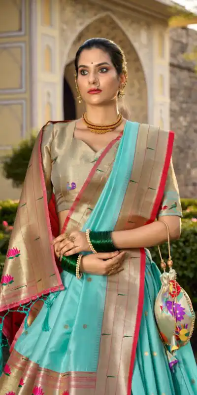 LNB 2021 Sky Blue Jacquard Silk Weaving Zari Lehenga Choli Festive Party Wedding, Events etc. Delivery 4-6 Working Days @3499/- | Lehenga, Bollywood Lehenga, Creative Lehenga, Designer Lehenga, Embroidered Lehenga, Party Wear Lehenga
