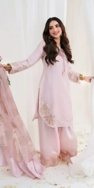 ZSR 3122 Baby Pink Natural Crep Silk Salwar Suit Perfect for Wedding, Party, Pongal, Onam, Reception – . Available at ₹1849 only. Delivery 4-6 Work | Jump Suits, Salwar suit, Casual Suits, Creative suits, Designer Suits, Palazzo Suits, Party Wear Suits, Patiala Suits, Straight Suits