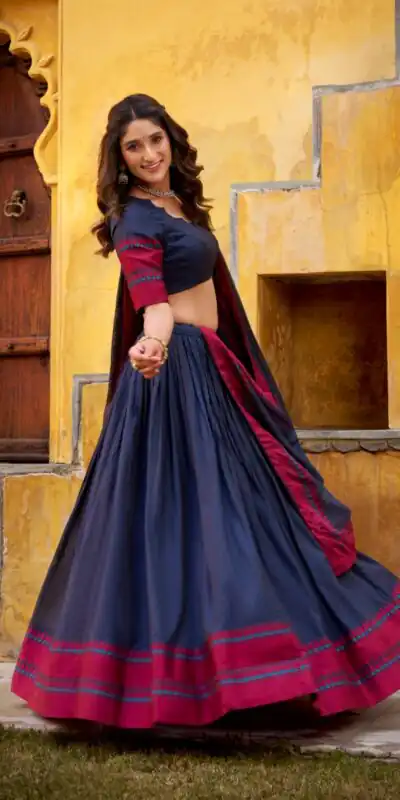 LNB 1901 Black Pure Chanderi Lehenga Choli with Embroidery Work & Thread Embroidery. Introductory Price ₹2399. Delivery 4-6 Working Days. Shop now. | Lehenga, Bollywood Lehenga, Creative Lehenga, Designer Lehenga, Embroidered Lehenga, Party Wear Lehenga