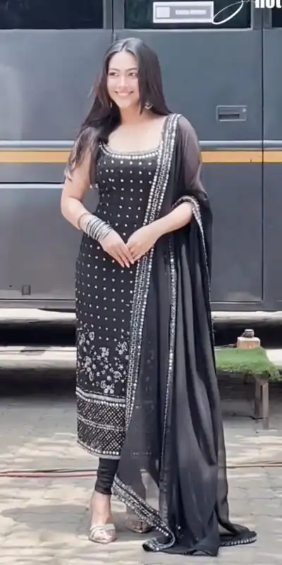 RTC 5912 Black Faux Georgette Salwar Suit Perfect for Wedding, Party, Baisakhi, Baby Shower, Sangeet – . Introductory Price ₹2099. Delivery 4-6 Working | Jump Suits, Tops & Bottoms, Track Suits, Salwar suit, Casual Suits, Creative suits, Designer Suits, Palazzo Suits, Party Wear Suits, Patiala Suits, Straight Suits, Trendy Wear