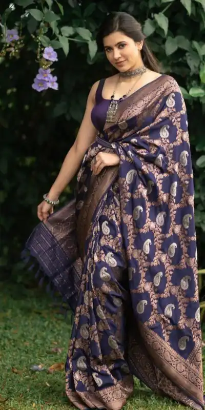 KPR 192 Blue Soft Lichi Silk Saree with Lace Border & Lace Work. Affordable Price ₹1449. Delivery 4-6 Working Days. Shop now. | Sarees, Bollywood Sarees, Creative Sarees, Designer Sarees, Embroidered Sarees, Ethnic Saree, Modern Digital sarees, Party Wear Sarees
