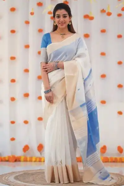 KPR 272 Blue Color Soft Lilan Slab Saree with Lace Work & Lace Border. Get it for ₹1399. Delivery 4-6 Working Days. Shop now. | Sarees, Bollywood Sarees, Creative Sarees, Designer Sarees, Embroidered Sarees, Ethnic Saree, Modern Digital sarees, Party Wear Sarees