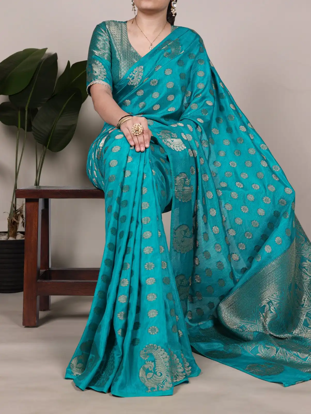 YNF 7904 Firozi Color Roop Silk Zari Weaving Work Saree Casual, Wedding, Festive, Events . Expected Delivery  4-6 Working Days @1749/- only                                                                                | Sarees, Bollywood Sarees, Creative Sarees, Designer Sarees, Embroidered Sarees, Ethnic Saree, Modern Digital sarees, Party Wear Sarees