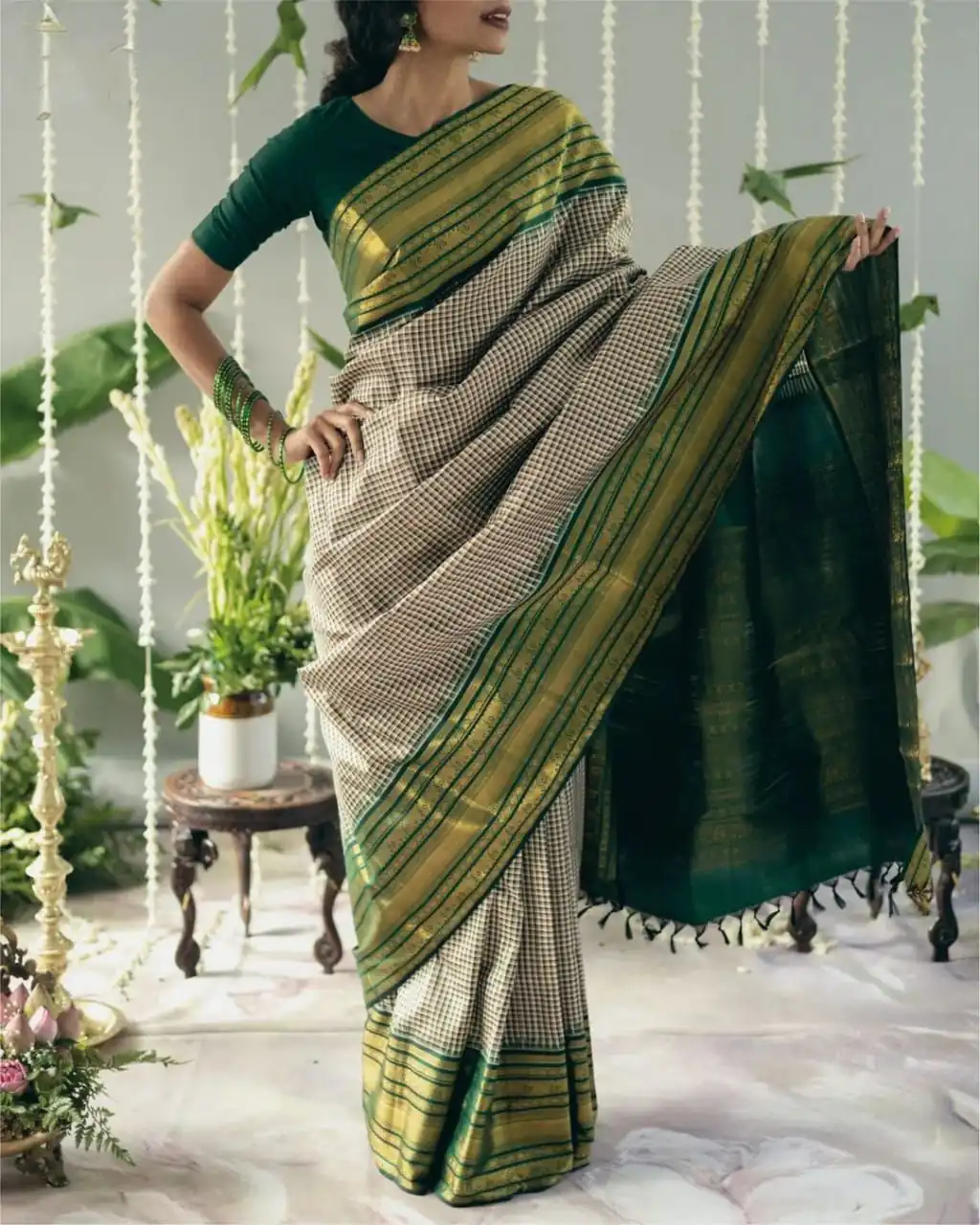 KPR 247 Green Color Soft Lichi Silk Saree with Lace Border & Lace Work. Best Price ₹1499. Delivery 4-6 Working Days. Shop now. | Sarees, Bollywood Sarees, Creative Sarees, Designer Sarees, Embroidered Sarees, Ethnic Saree, Modern Digital sarees, Party Wear Sarees