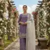 KD 1549 Lavender Sequence Work Organza Silk Salwar Suit with Designer Work. Affordable Price ₹2149. Delivery 4-6 Working Days. Shop now. | Jump Suits, Tops & Bottoms, Track Suits, Salwar suit, Casual Suits, Creative suits, Designer Suits, Palazzo Suits, Party Wear Suits, Patiala Suits, Straight Suits, Trendy Wear