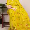 YNF 7907 Lemon Yellow Nylon Weaving Work Saree Perfect for Wedding, Party, Baby Shower, Holi, Ethnic Day – Available at ₹2149 only. Delivery 4-6 Working Da | Sarees, Bollywood Sarees, Creative Sarees, Designer Sarees, Embroidered Sarees, Ethnic Saree, Modern Digital sarees, Party Wear Sarees