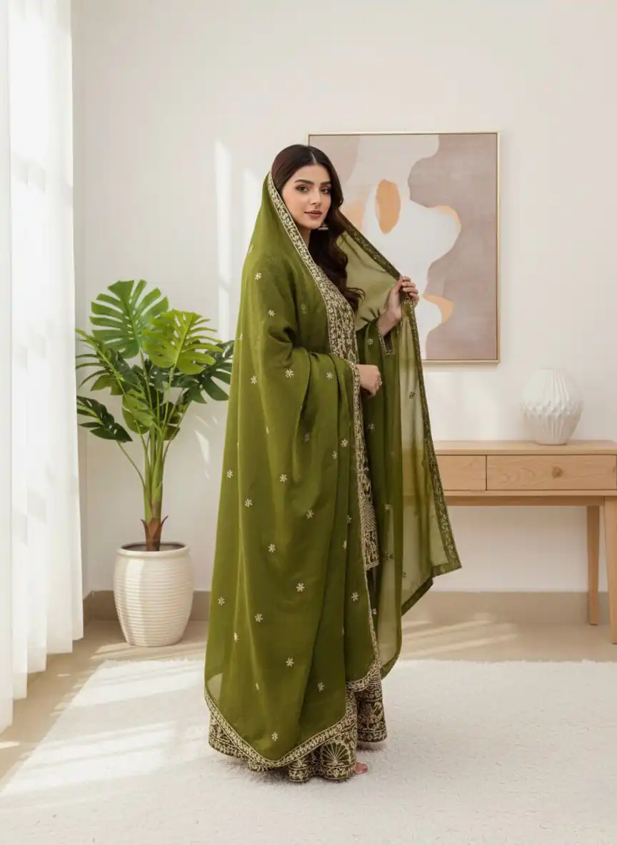 SR 1697 Mahendi Color Organza Silk Salwar Suit with Embroidery Work. Festive Deal ₹2549. Delivery 4-6 Working Days. Shop now. | Jump Suits, Tops & Bottoms, Track Suits, Salwar suit, Casual Suits, Creative suits, Designer Suits, Palazzo Suits, Party Wear Suits, Patiala Suits, Straight Suits, Trendy Wear