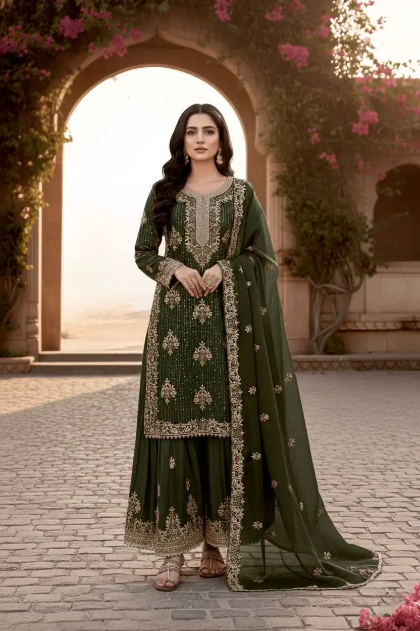 AD 219 Mahendi in Pure Organza Silk Embroidery Work & Cut Work Salwar Suit . Exclusive Offer ₹2499. Delivery 4-6 Working Days. Shop now. | Jump Suits, Tops & Bottoms, Track Suits, Salwar suit, Casual Suits, Creative suits, Designer Suits, Palazzo Suits, Party Wear Suits, Patiala Suits, Straight Suits, Trendy Wear